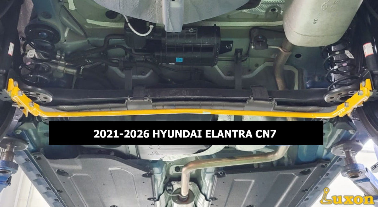 Rear Torsion Beam Brace Bar Set For 2021-2026 Hyundai Elantra CN7 Suspension Mod