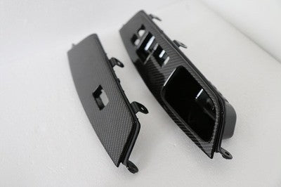 CARBON FIBER CF WINDOW SWITCH PANEL for VELOSTER 1G.