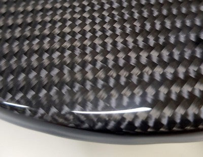 Real Carbon Fiber Gas Cap Fuel Door Cover for Hyundai Veloster N 19 20 21 22