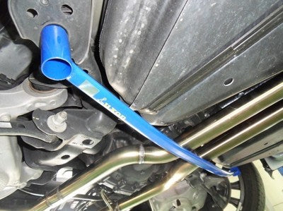LUXON Rear Under Brace Suspension Member Bar for Ford Mustang 2015-2018 S550 6G