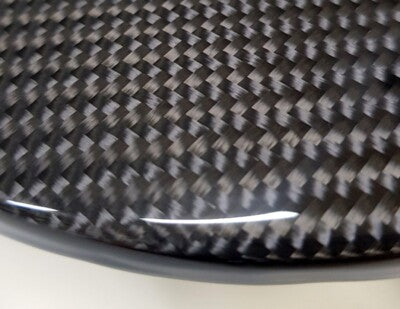 Real Carbon Fiber Fuel Gas Cap Door Cover for Hyundai Veloster 1G 2011-2017 FS