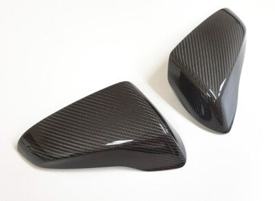 CF FUEL DOOR & MIRROR COVERS for 19 20 21  22 VELOSTER N & VELOSTER JS