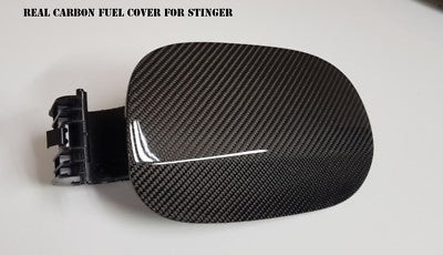 CF FUEL DOOR & CF MIRROR COVERS for KIA 18 19 20 21 22 23 STINGER