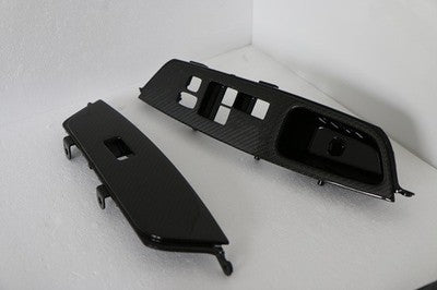 CARBON FIBER CF WINDOW SWITCH PANEL for VELOSTER 1G.