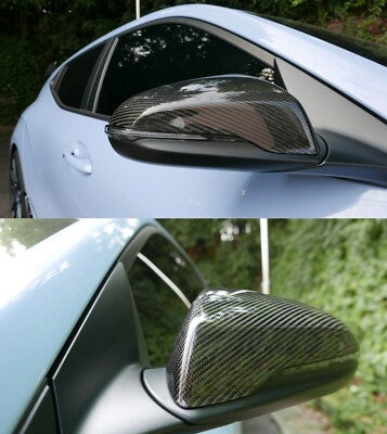 CF FUEL DOOR & MIRROR COVERS for 19 20 21  22 VELOSTER N & VELOSTER JS