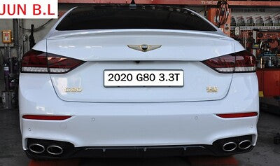 CAT-BACK EVC PERFORMANCE for 2018 2019 2020 GENESIS G80 3.3Turbo S
