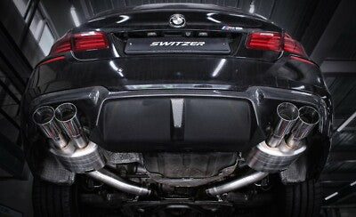 AXLE-BACK EXHAUST for BMW M5 F10 (11 12 13 14 15 16) [JUN B.L] 