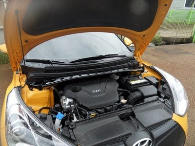 STRUT TOWER BAR for VELOSTER 1G. - Braced Strong and Tight! [LUXON]