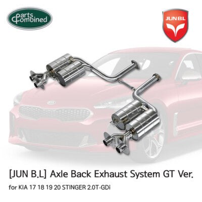 AXLE-BACK SYSTEM GT Ver. for KIA 19 20 21 STINGER 2.0T [JUN B.L]