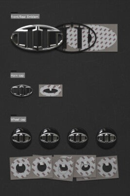 BRENTHON EMBLEM 3rd GENERATION SET 7-spots for 17 18 19 20 AZERA IG