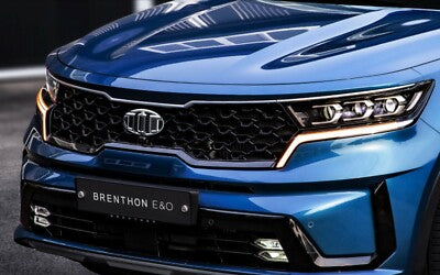 BRENTHON 3RD EMBLEM SET (7 spots)  for KIA 2021 2022 2023 2024 SORENTO (MQ4)