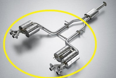 AXLE-BACK SYSTEM GT Ver. for KIA 19 20 21 STINGER 2.0T [JUN B.L]