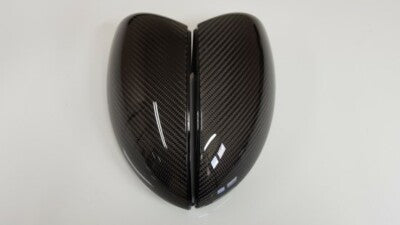 CF FUEL DOOR & CF MIRROR COVERS for KIA 18 19 20 21 22 23 STINGER