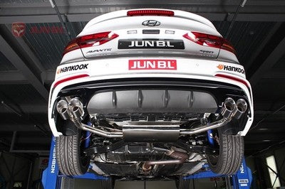 JUN B.L Axle-Back Exhaust for 2017-2020 Hyundai Elantra Sport 1.6T Performance