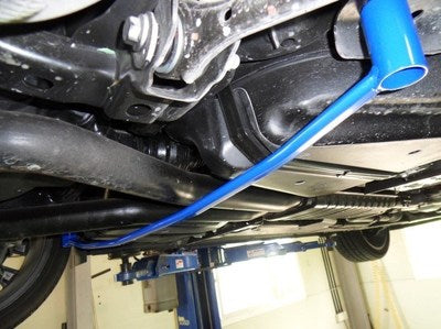LUXON Rear Under Brace Suspension Member Bar for Ford Mustang 2015-2018 S550 6G
