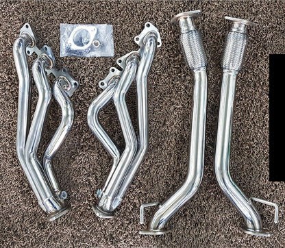Maintec Exhaust Manifold Header & Downpipe Full Kit for Genesis Coupe 3.8L V6