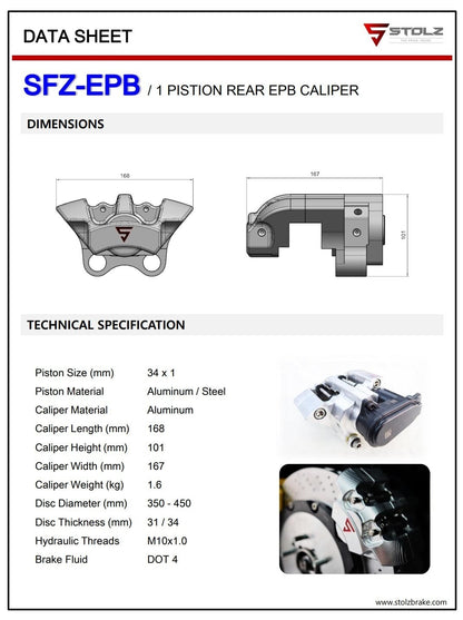 BIG BRAKE FRONT 6P 350mm, REAR 4P 350mm + EPB for HYUNDAI (2019-2022) VELOSTER N