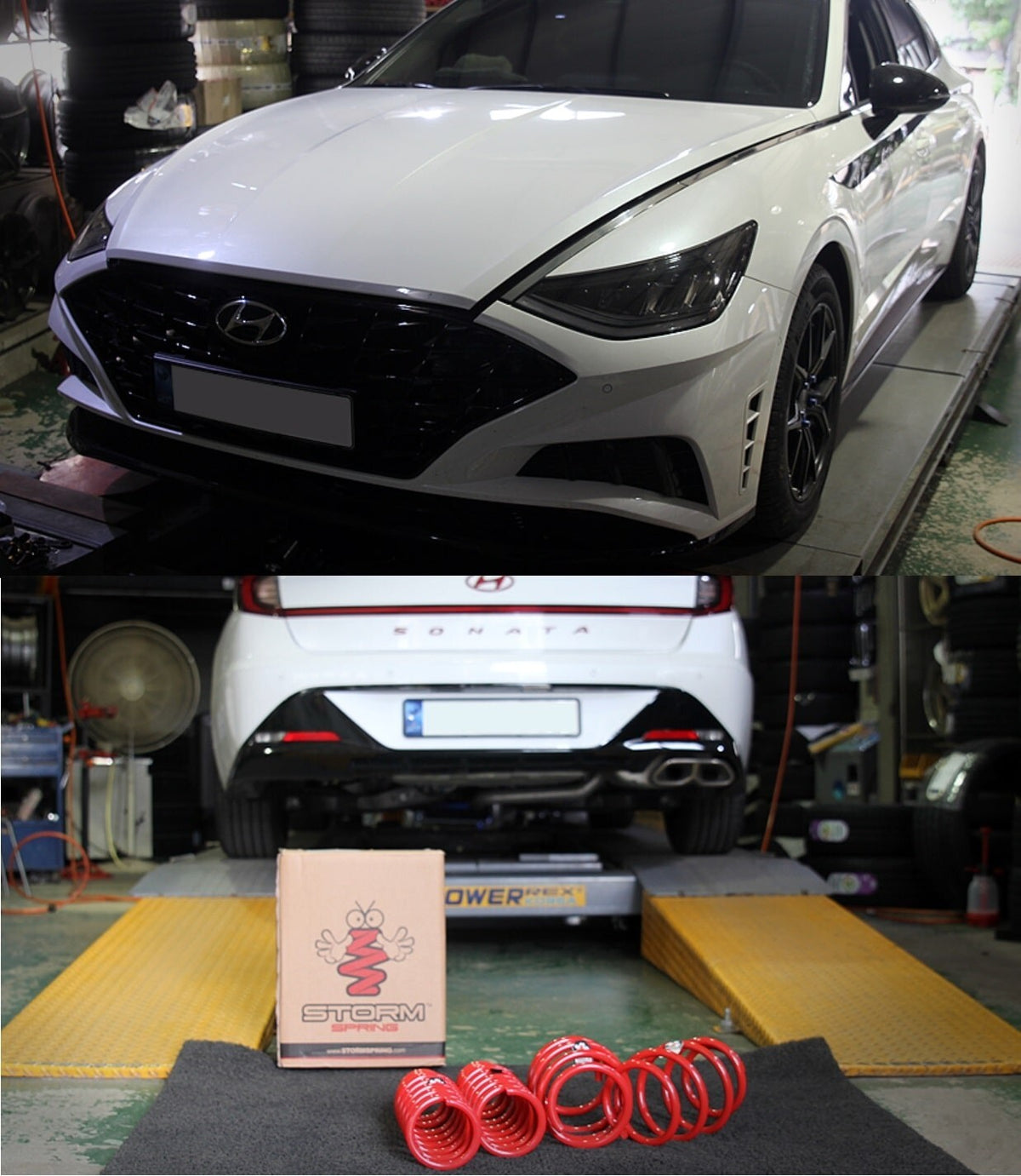 HYUNDAI 2020 - 2026 SONATA (DN8) LOWERING SPRING F & R (1-inch lowering) KDM