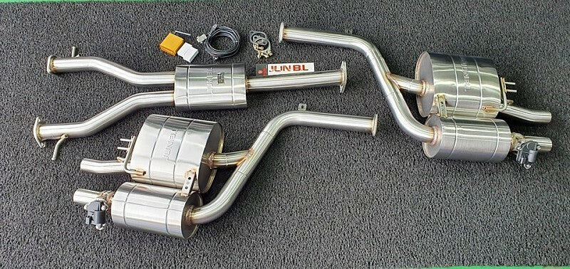 JUN B.L EVC Performance Cat-Back Exhaust KIA Stinger 2.0T 2018-2021 Valvetronic