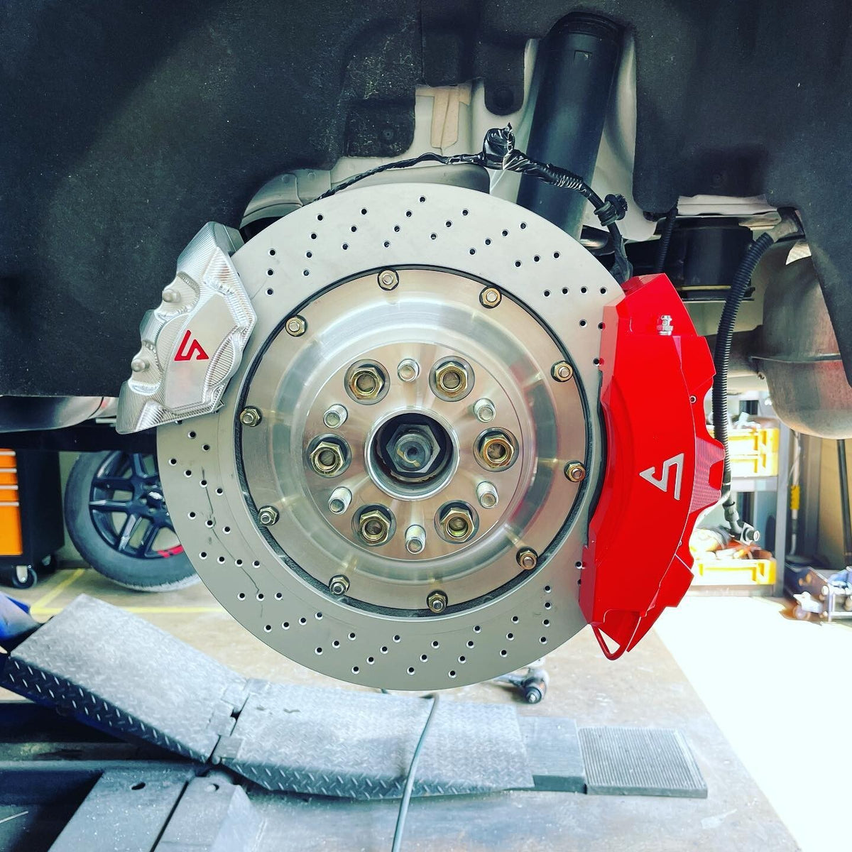 Performance 8-Pot Big Brake System 380x34mm for Hyundai Palisade LX2 Retain EPB