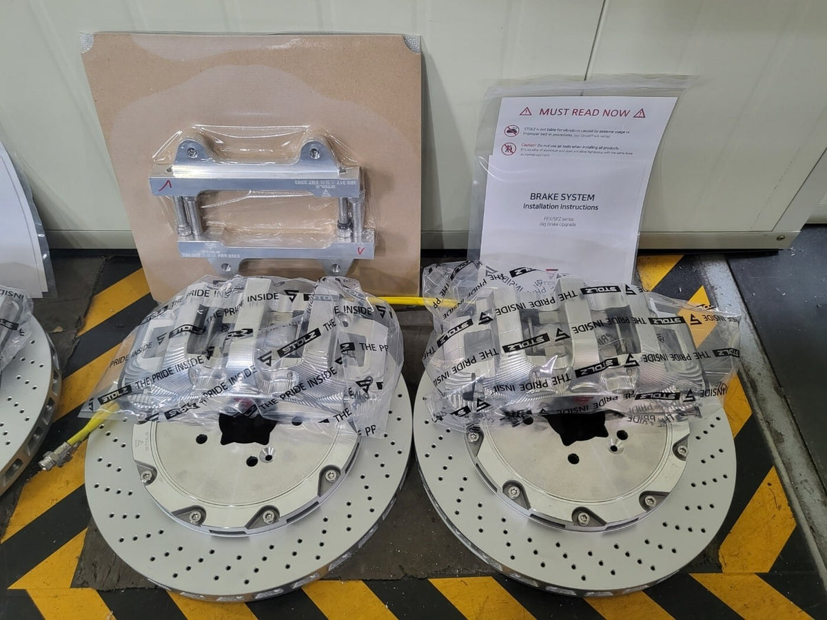 Porsche 911 Carrera S STOLZ SFZ BIG BRAKE 6 Pot Front & 4 Pot Rear 380mm Upgrade