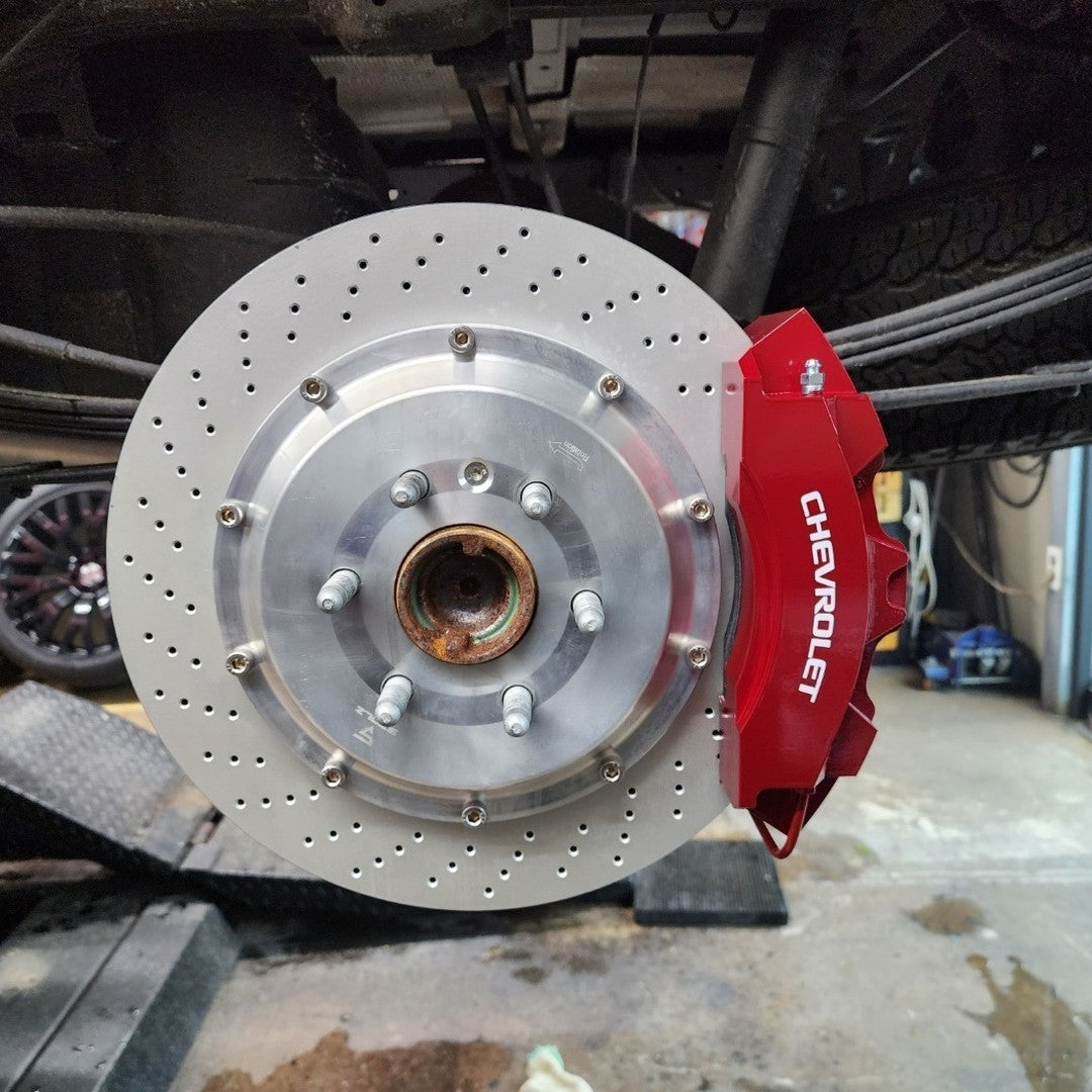 Front 8P 405mm Rear 4P 380mm Big Brake Kit (RG, 2012-2022) Chevy Colorado - KDM
