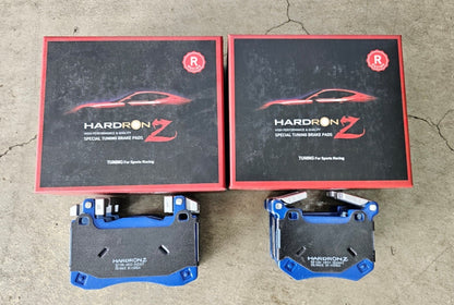 Performance Hardron ZS Street & ZR Brake Pads for Kia Stinger/Genesis G70 (F&R)