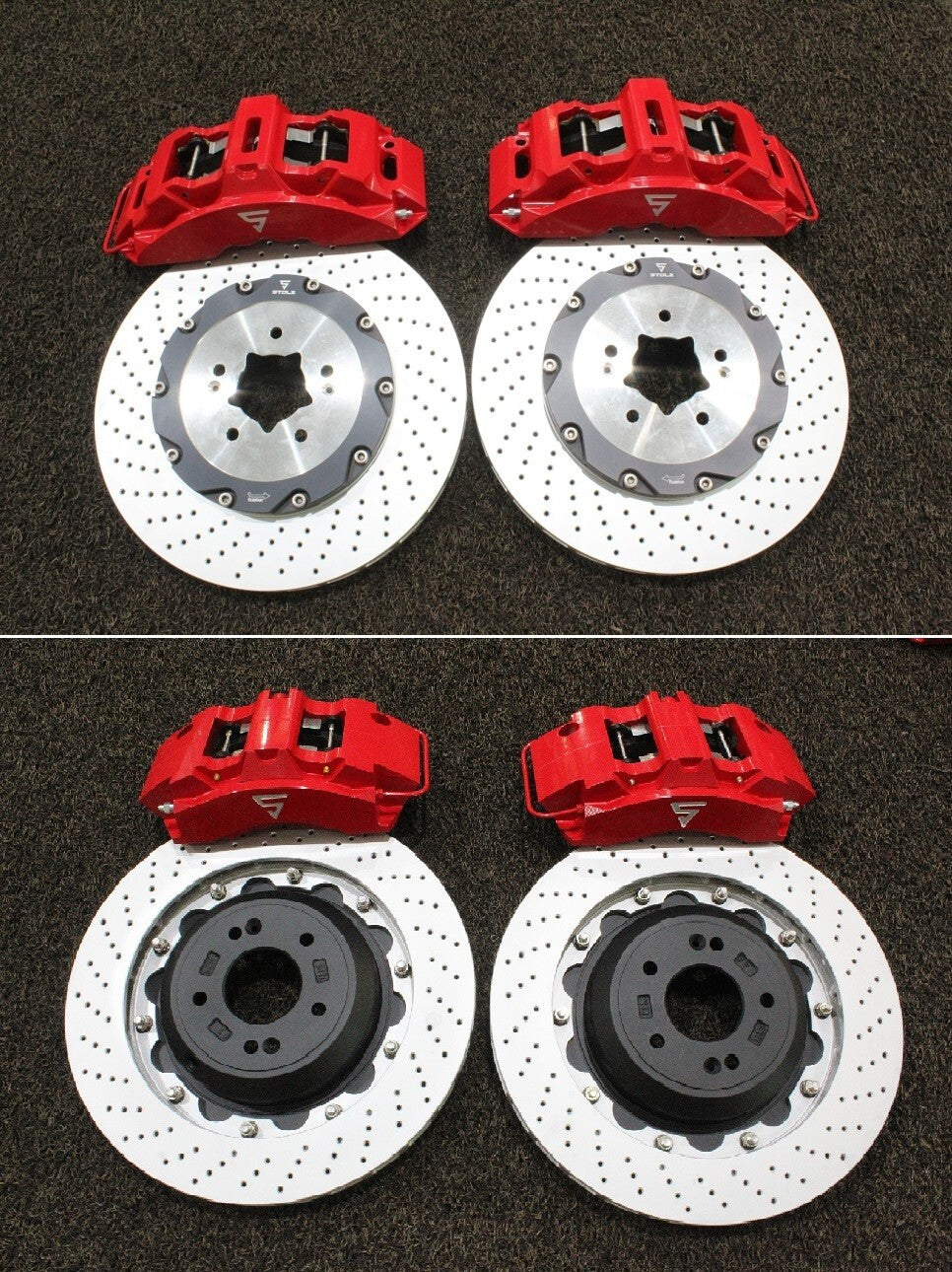 BIG BRAKE KIT FRONT 8P (405×34) + REAR 4P (380×31) / BMW M3 F80 (20" 21" WHEEL)