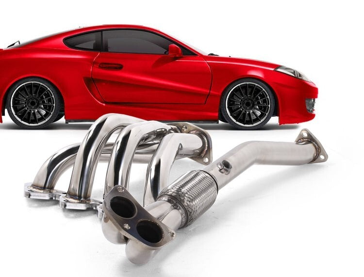 Performance Header Exhaust Manifold 4-2-1 Kit for Hyundai 2.0L 03-08 Tuscani