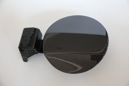 Real Carbon Fiber Gas Cap Fuel Door Cover for Hyundai Veloster N 19 20 21 22