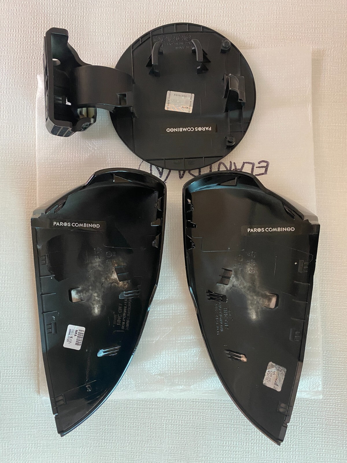 CF FUEL DOOR & CF MIRROR COVERS for 2021 2022 2023 ELANTRA N (CN7)