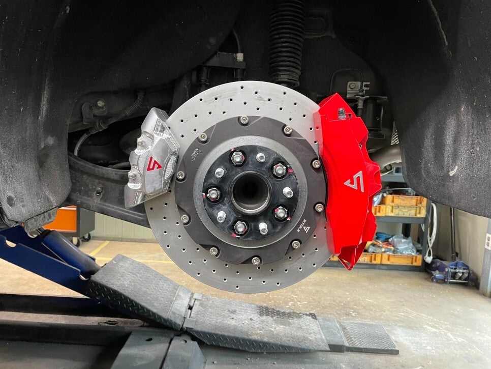 Big Brake Kit for 2021-2026 Hyundai Sonata N-Line Front 6-Pot Rear 4-Pot 350 EPB