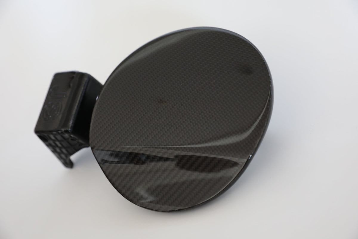 Real Carbon Fiber Gas Cap Fuel Door Cover for Hyundai Veloster N 19 20 21 22