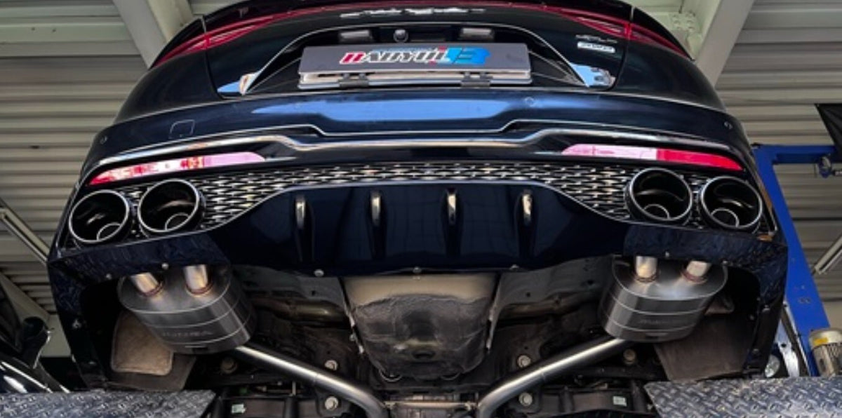 Catback Racing Exhaust Kia Stinger 3.3T 2022-2023 GT GT1 GT2 Dual Performance