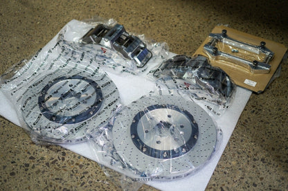 BIG BRAKE FRONT 8P (405×34) & REAR 4P (380×31) KIT / CADILLAC (15 - 20) ESCALADE