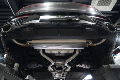 JUN B.L EVC Axle-Back Exhaust For 2022-2026 Genesis GV70 2.5T 3.5T Valvetronic