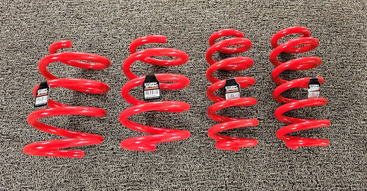 Lowering Springs 4pcs for Veloster N (19 20 21 22) Drop KDM, STORM SPRING