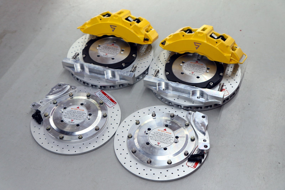 Stolz 8-Piston Front Brake Kit & 350mm Rear Rotor Upgrade for Hyundai Palisade