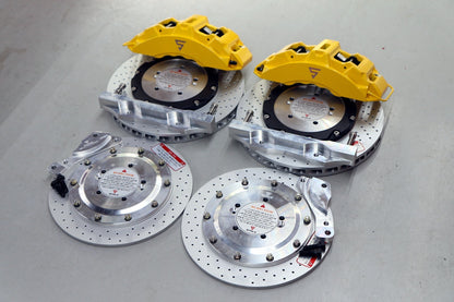 Stolz 8-Piston Front Brake Kit & 350mm Rear Rotor Upgrade for Hyundai Palisade