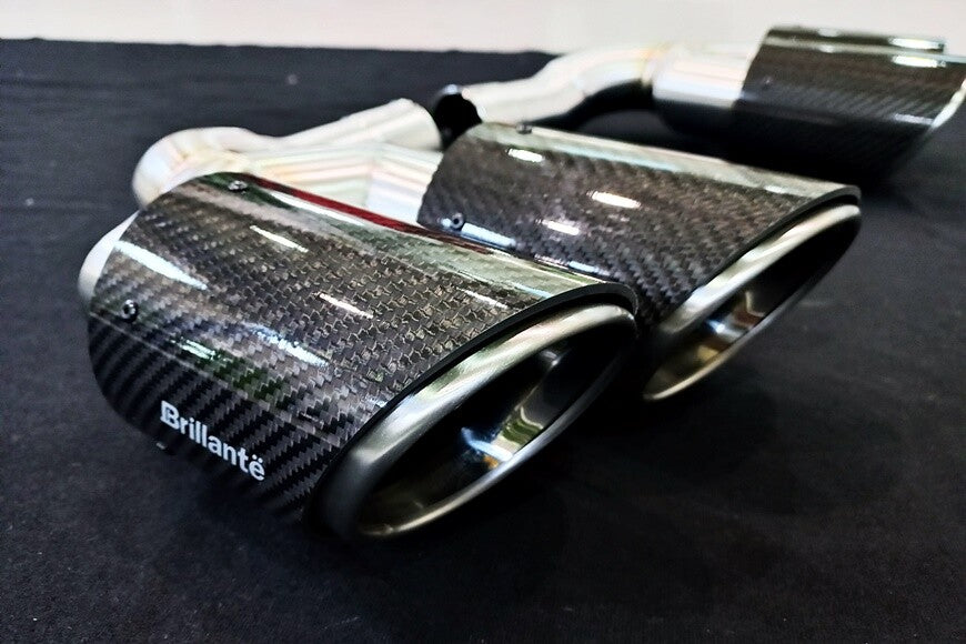 EVC CATBACK for PORSCHE CAYENNE (E3) COUPE & E-HYBRID [Brillante] 