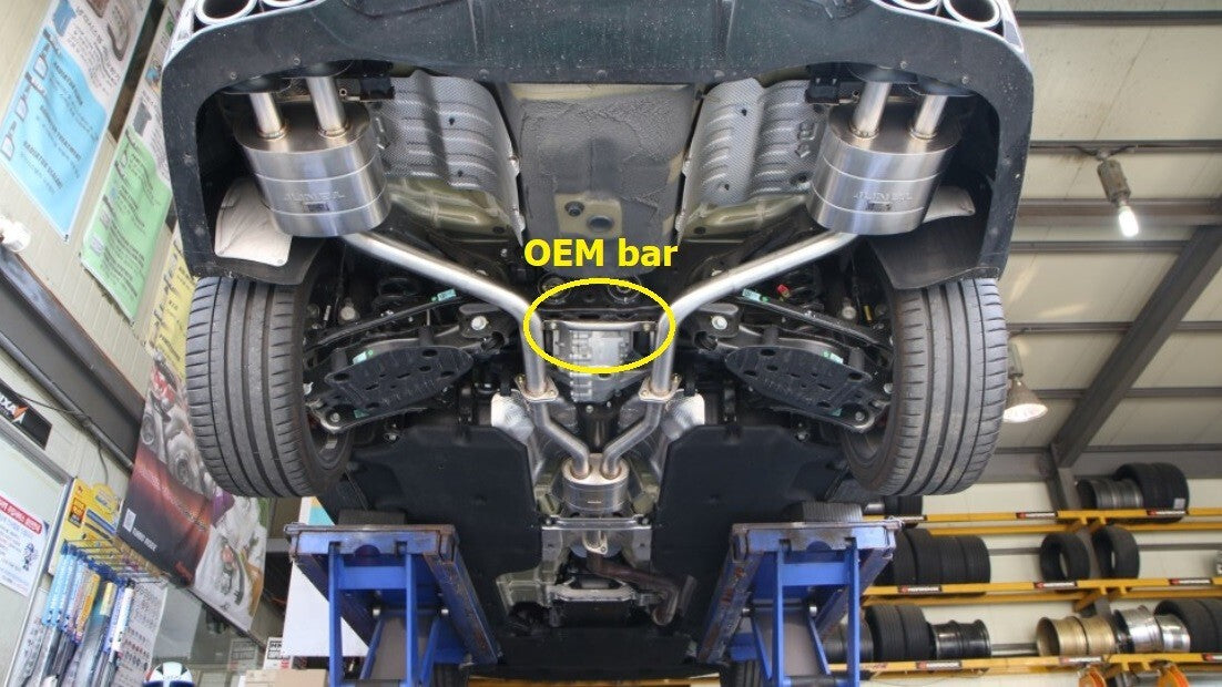 JUN B.L Racing Cat-Back Exhaust for KIA Stinger 2.0T 2018-2021 Performance Sound