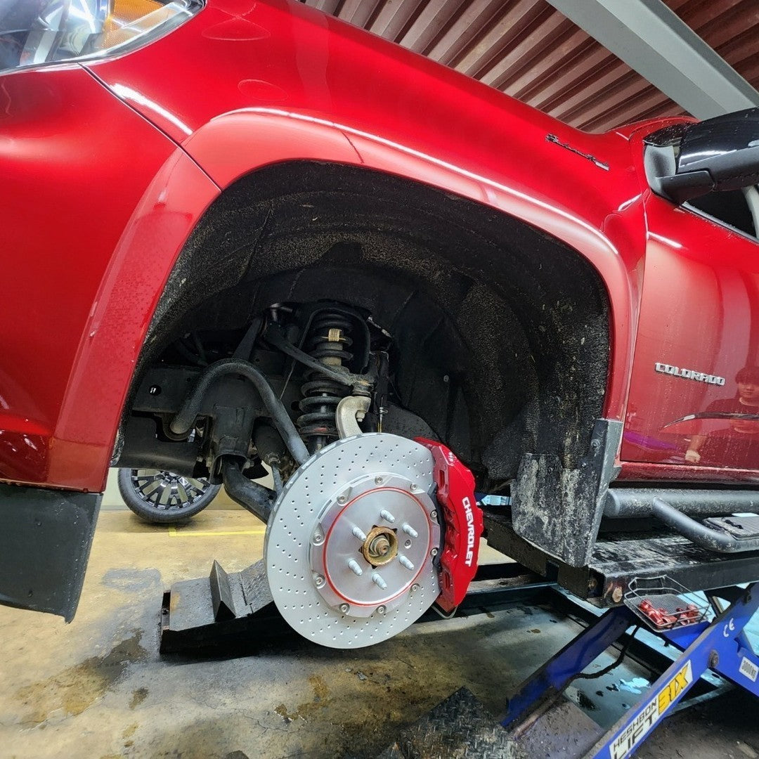 Front 8P 405mm Rear 4P 380mm Big Brake Kit (RG, 2012-2022) Chevy Colorado - KDM