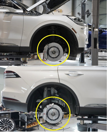 LINCOLN AVIATOR PERFORMANCE BIG BRAKE FRONT 8P (405×34) + REAR 4P (380×31) + EPB