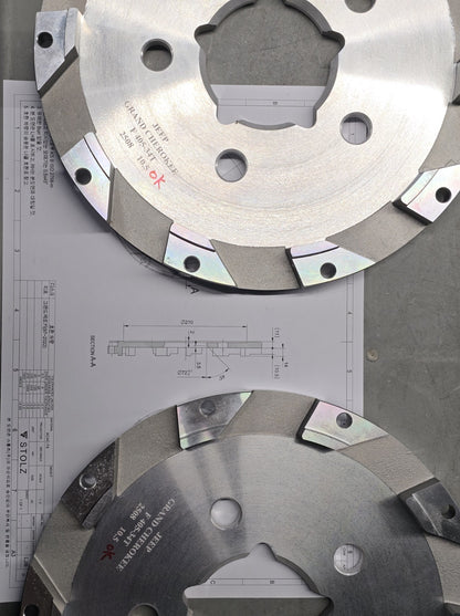 Front & Rear Big Brake Kit for Jeep Grand Cherokee WK2 2011-22 8P 405mm 4P 380mm