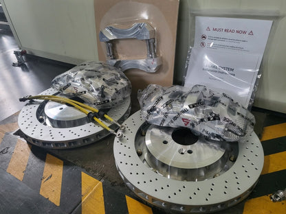 KIA STINGER GT STOLZ SFZ BIG BRAKE KIT Front 6P 380mm & Rear 4P 350mm Upgrade
