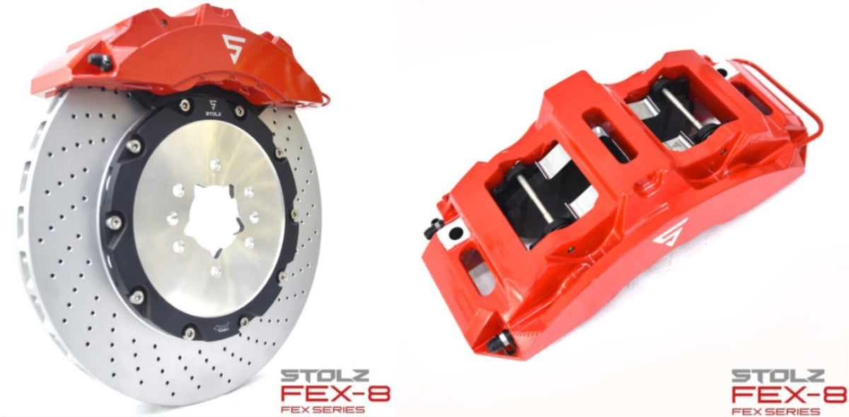 MAX PERFORMANCE BIG BRAKE KIT FRONT 8-PISTON (405x34mm) Ford F-150 13th 14th Gen
