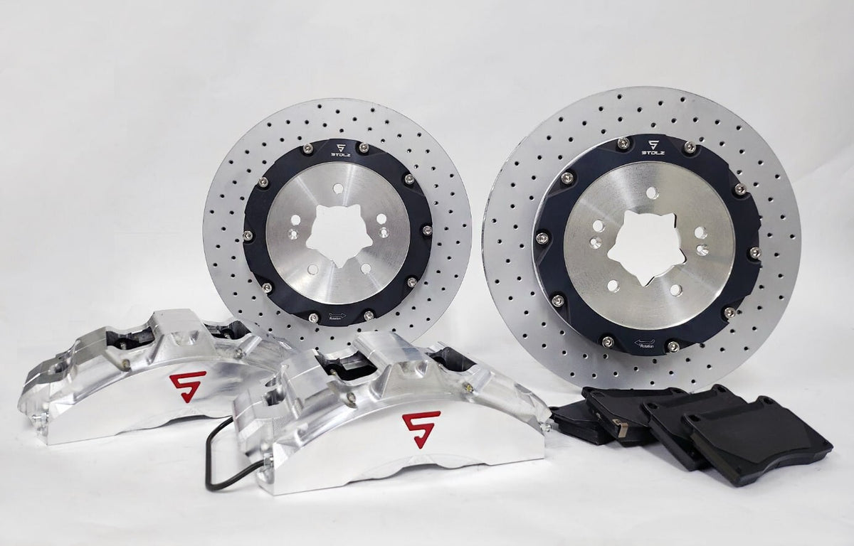 BIG BRAKE FRONT 8P (405×34) & REAR 4P (380×31) KIT / CADILLAC (15 - 20) ESCALADE