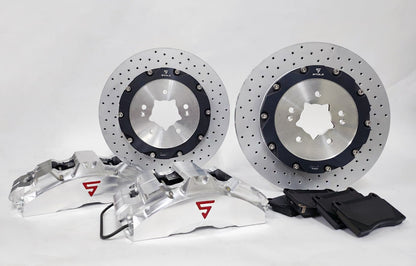 BIG BRAKE FRONT 8P (405×34) & REAR 4P (380×31) KIT / CADILLAC (15 - 20) ESCALADE