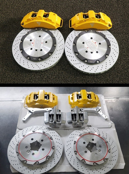 Big Brake Kit for 2021-2026 Hyundai Sonata N-Line Front 6-Pot Rear 4-Pot 350 EPB