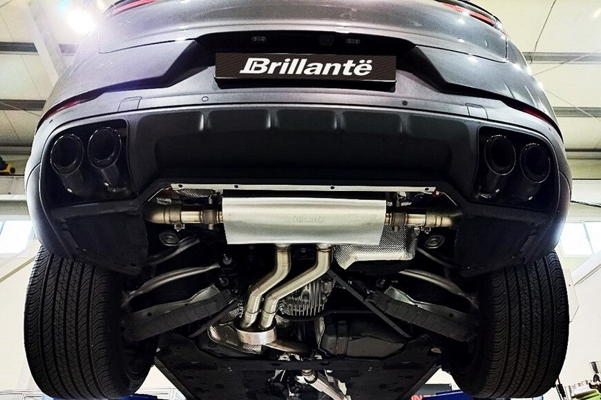 EVC CATBACK for PORSCHE CAYENNE (E3) COUPE & E-HYBRID [Brillante] 